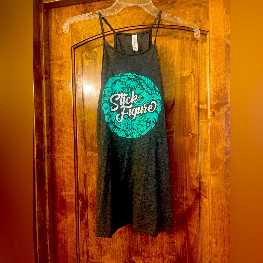 Womens Stick Figure Tank size L